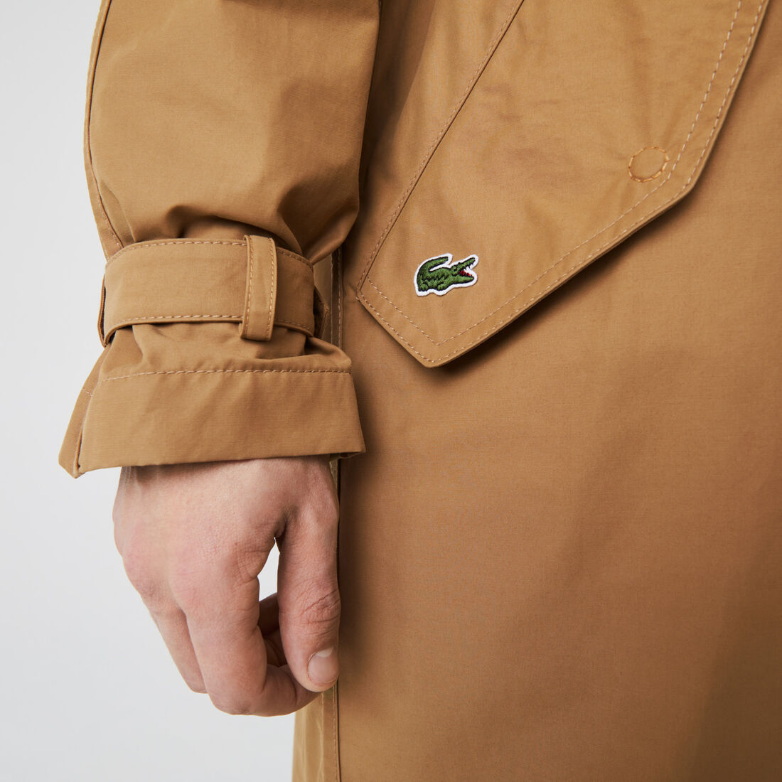 معطف كتيم خفيف الوزن للجنسين من نسيج الكانفا السادة معطف كتيم خفيف الوزن للجنسين من نسيج الكانفا السادة