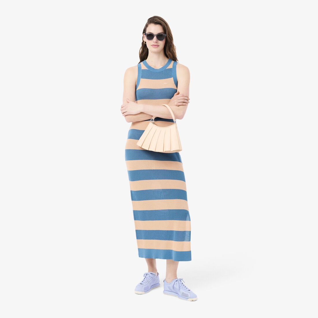 Striped Cotton Dress Striped Cotton Dress