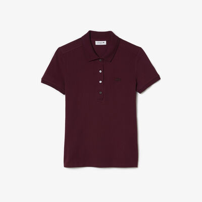 Women's Lacoste Slim Fit Stretch Cotton Pique Polo Shirt
