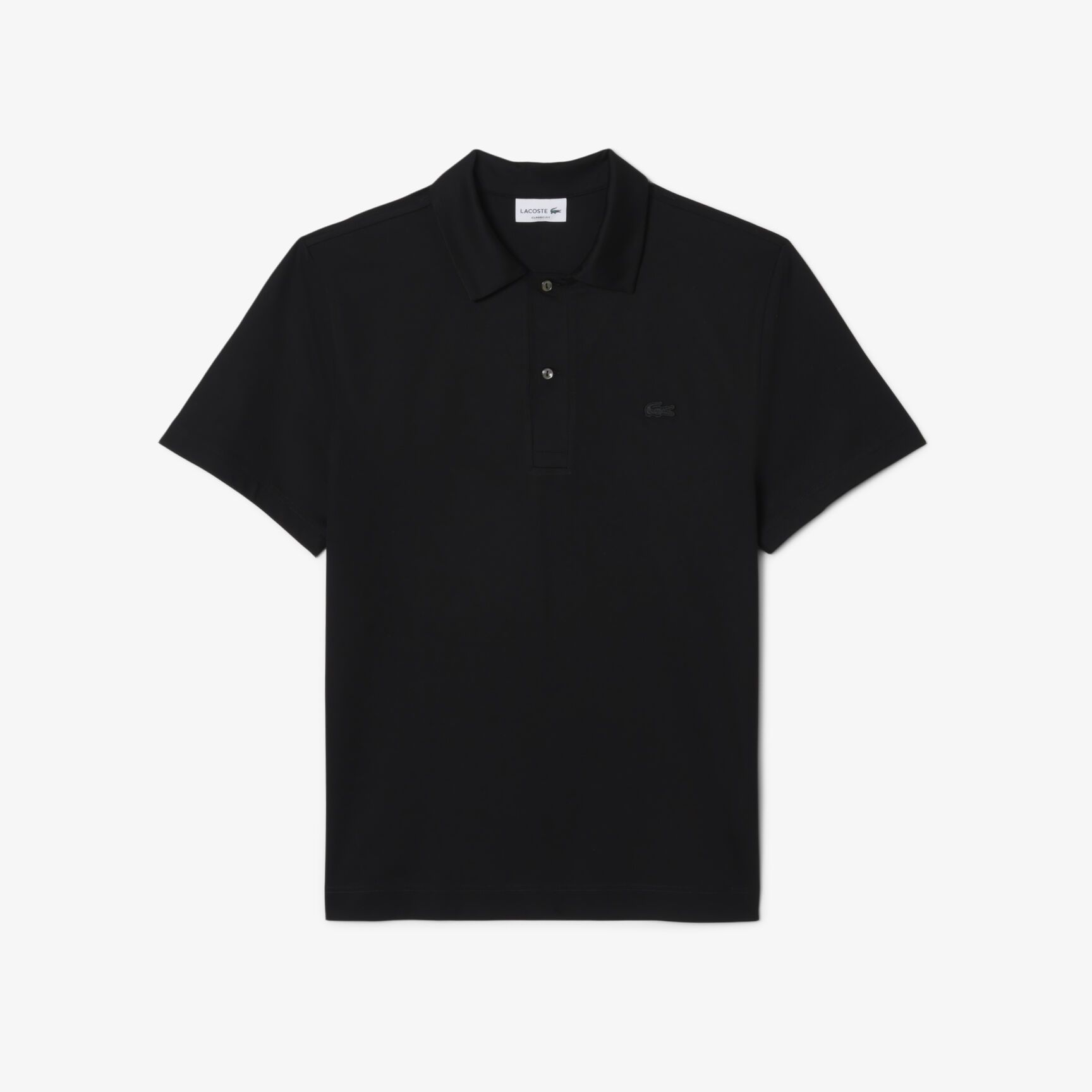 Paris Classic Fit Open Neck Embroidered Polo Shirt Paris Classic Fit Open Neck Embroidered Polo Shirt
