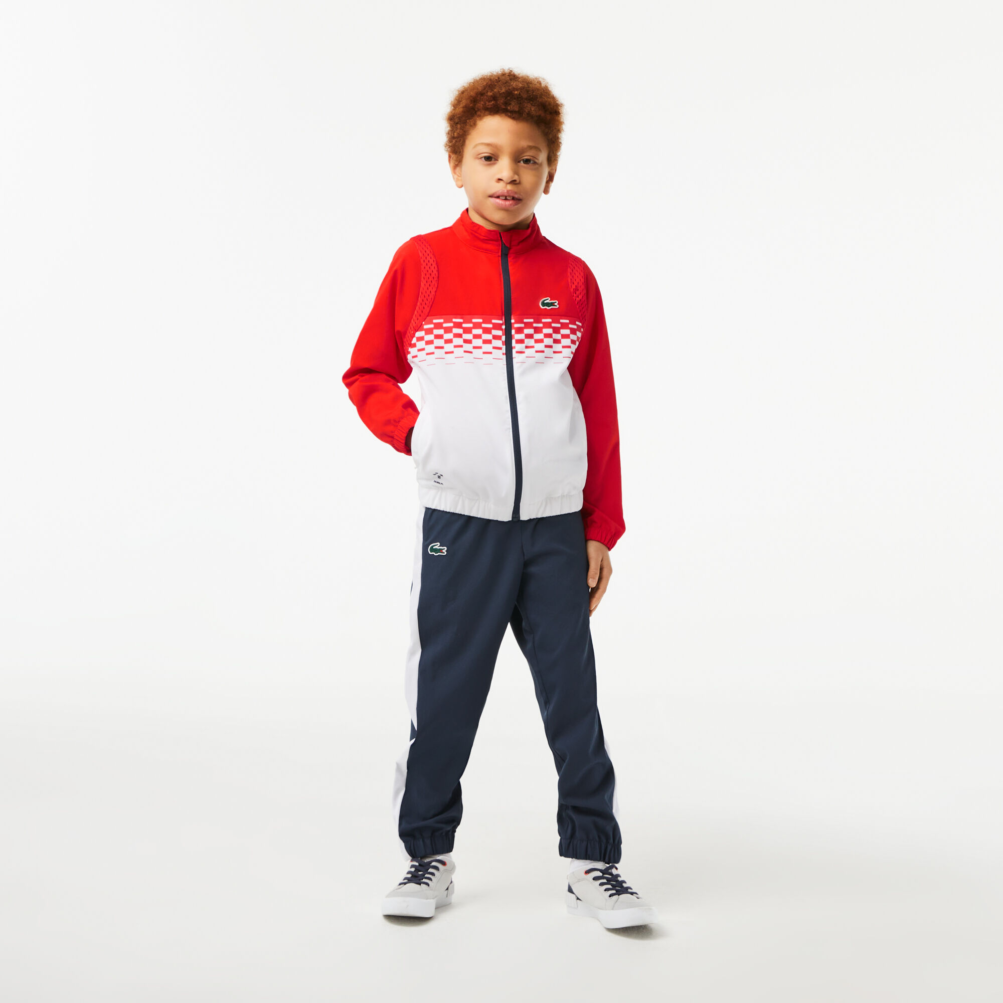 Kids lacoste tracksuit outlet