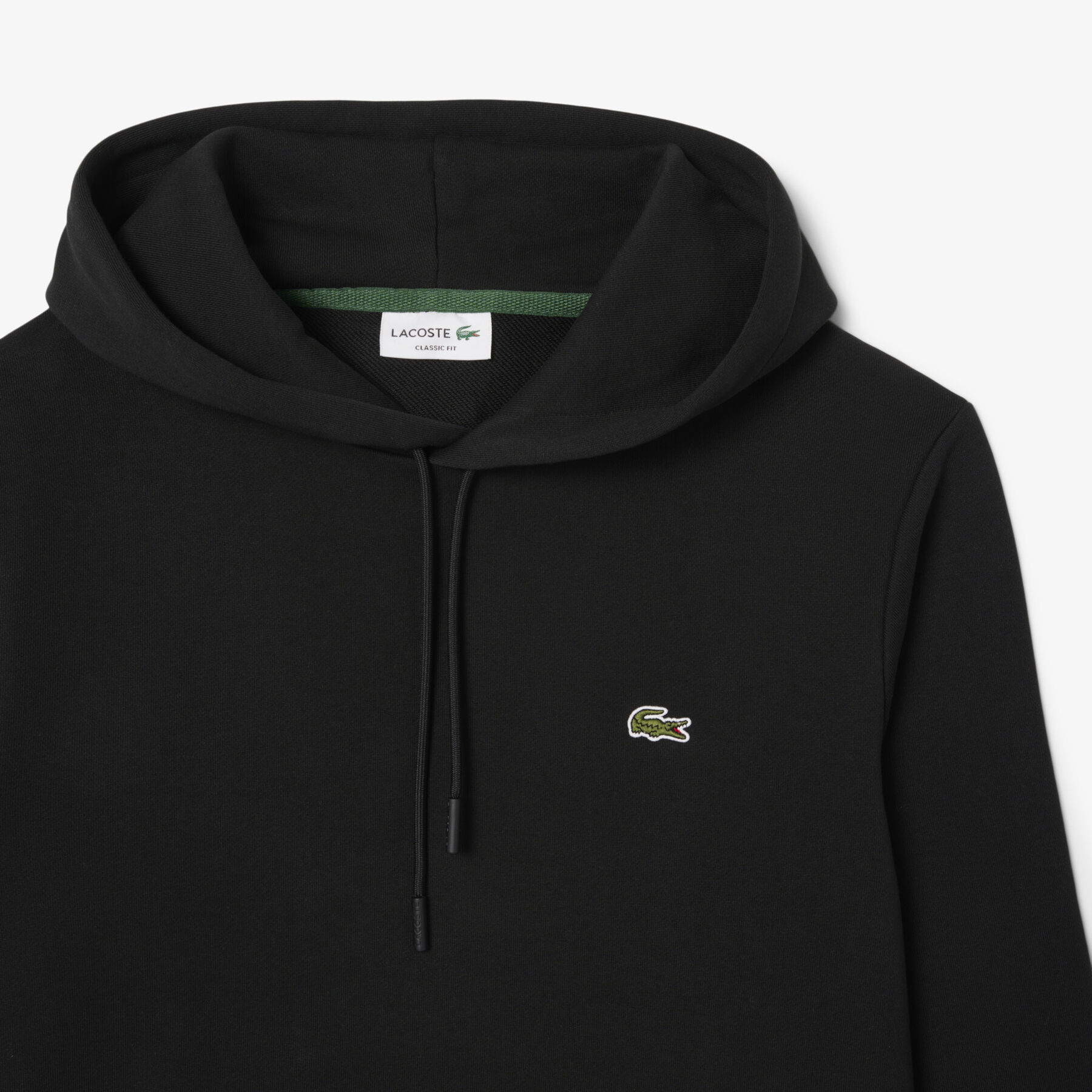 Cotton Fleece Hoodie lacoste cotton fleece hoodie