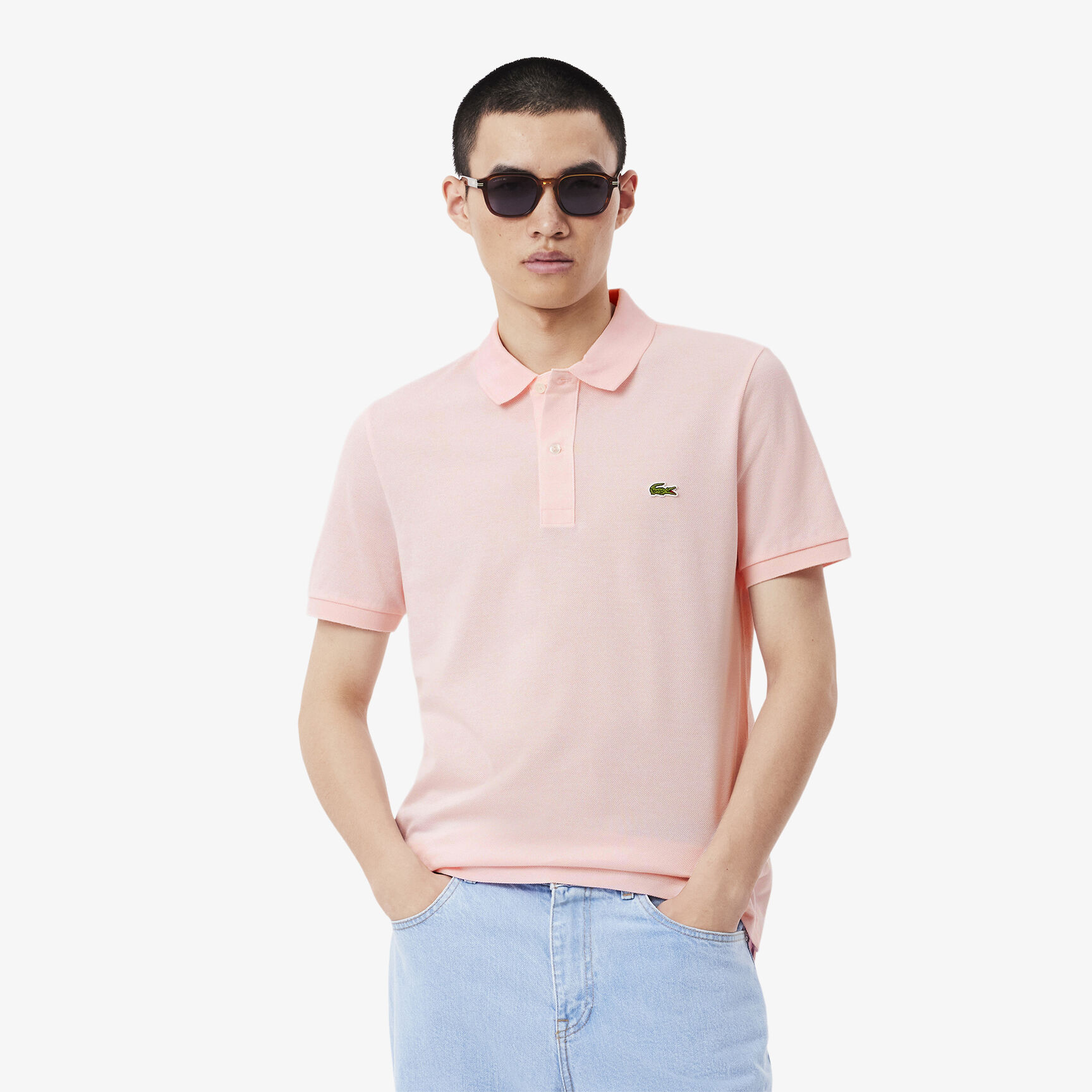 Slim Fit L.12.12 Pique Polo Shirt