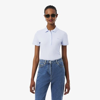 L.12.d Slim Fit Stretch Petit Pique Polo Shirt