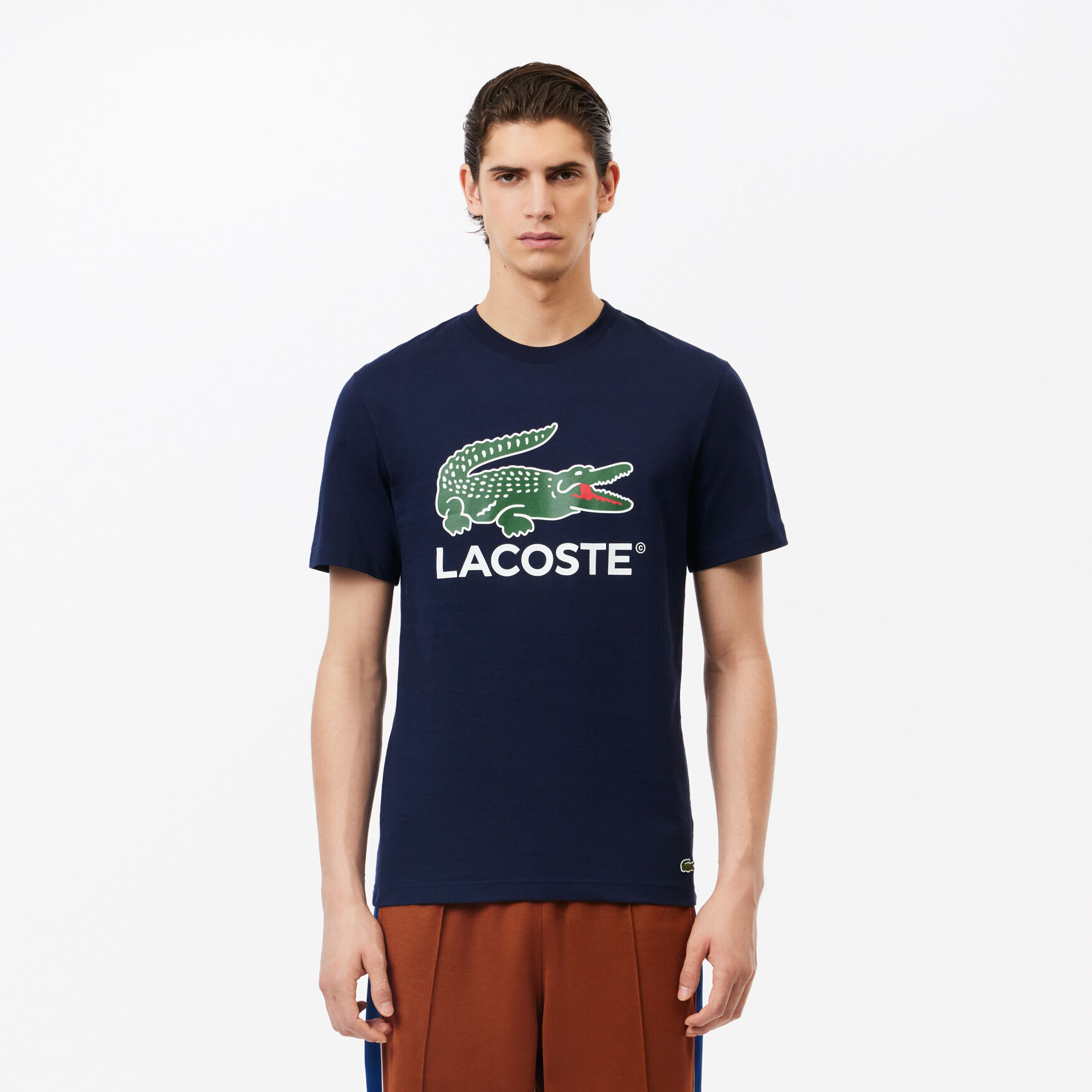 Cotton Jersey Signature Print T-shirt Cotton Jersey Signature Print T-shirt