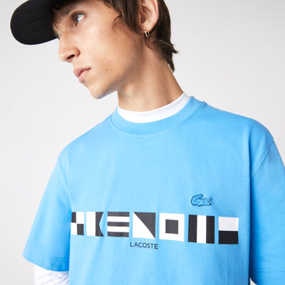 Men's Lacoste Relaxed Fit Print T-shirt