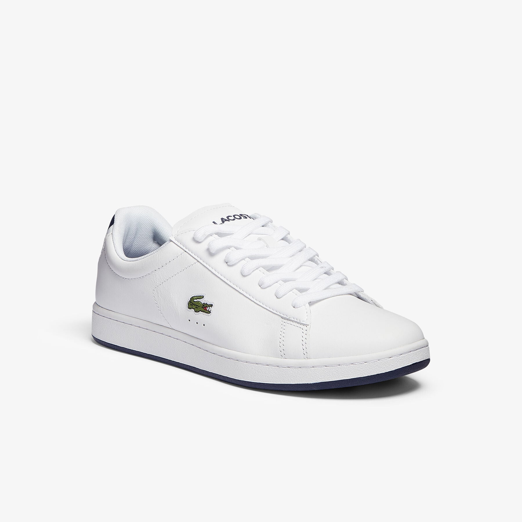 Men's Carnaby Evo Leather Trainers lacoste men s carnaby evo leather trainers