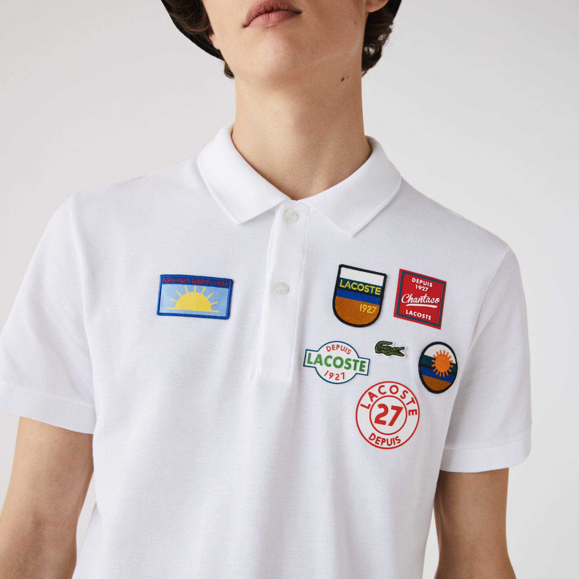 Men’s Lacoste Regular Fit Badge Cotton Polo