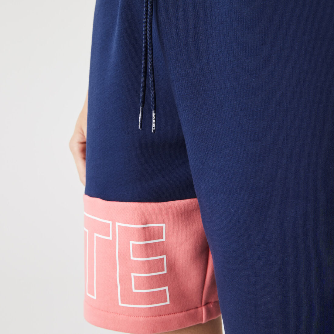 Men's Lettered Colorblock Fleece Shorts Men's Lettered Colorblock Fleece Shorts