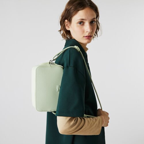 Women's Chantaco Matte Piqué Leather Shoulder Bag