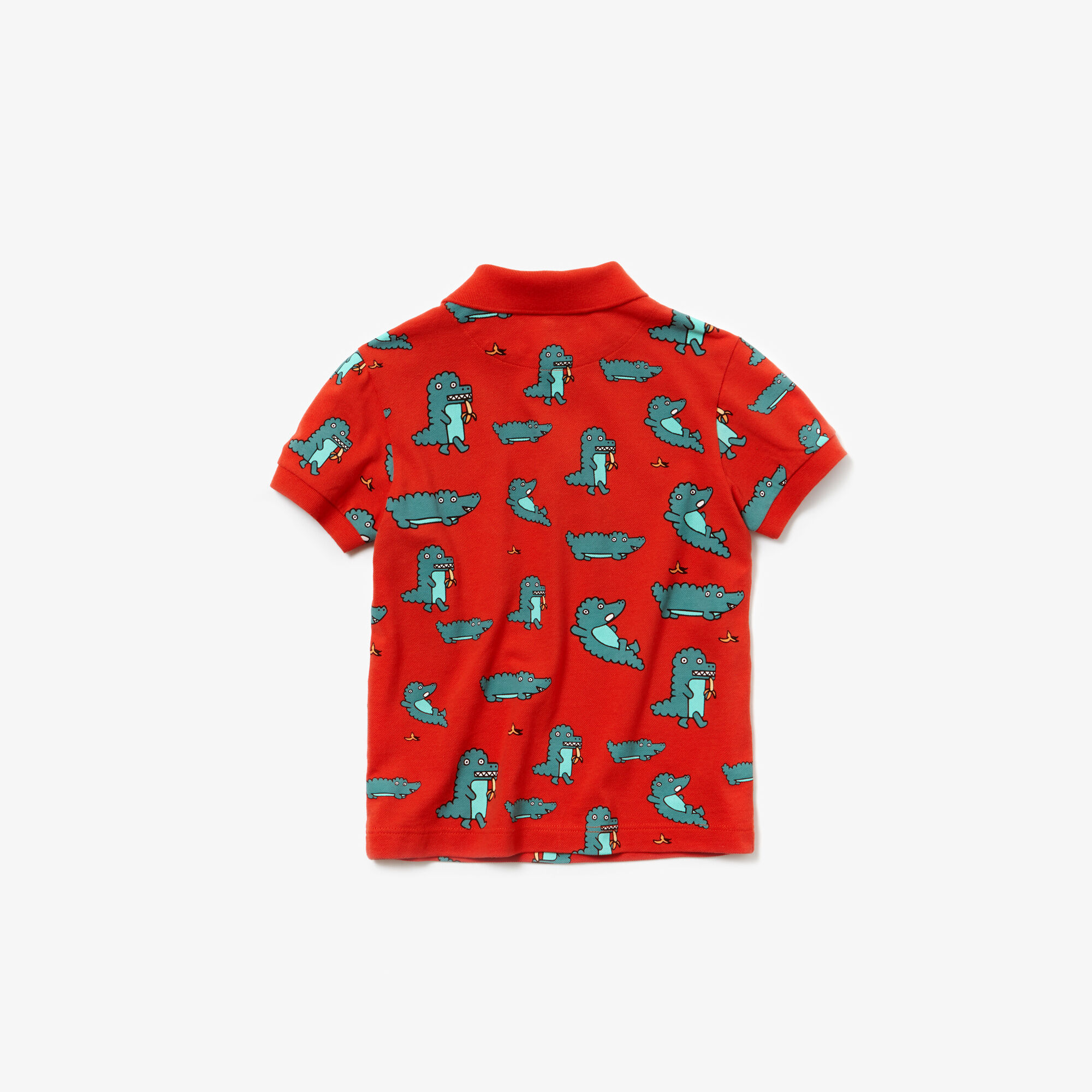 Boys' Lacoste Print Mini Piqué Polo Shirt Boys' Lacoste Print Mini Piqué Polo Shirt