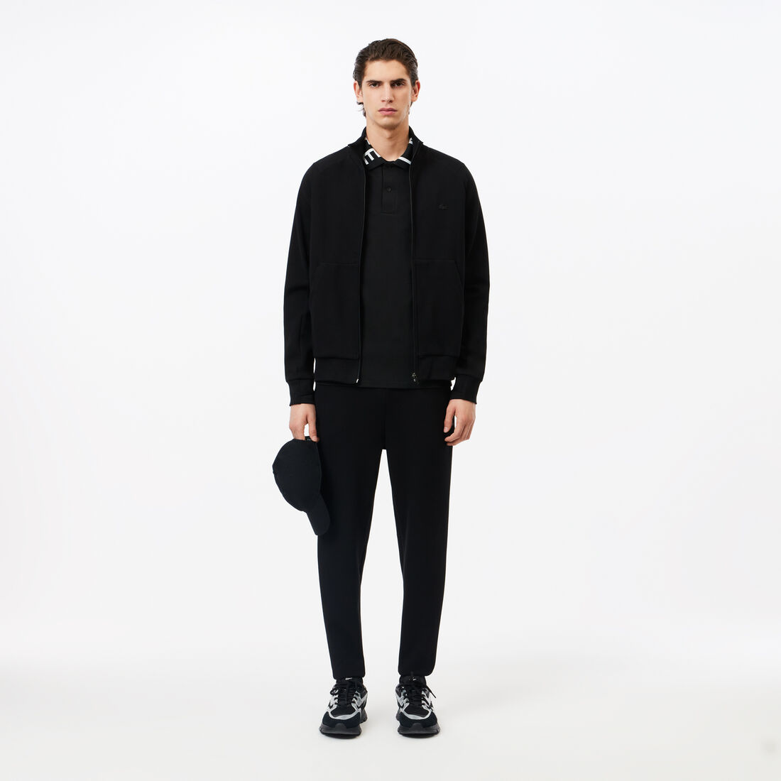 بنطال رياضي مزيج قطن بارز بقصة ضيقة للرجال بنطال رياضي مزيج قطن بارز بقصة ضيقة للرجال