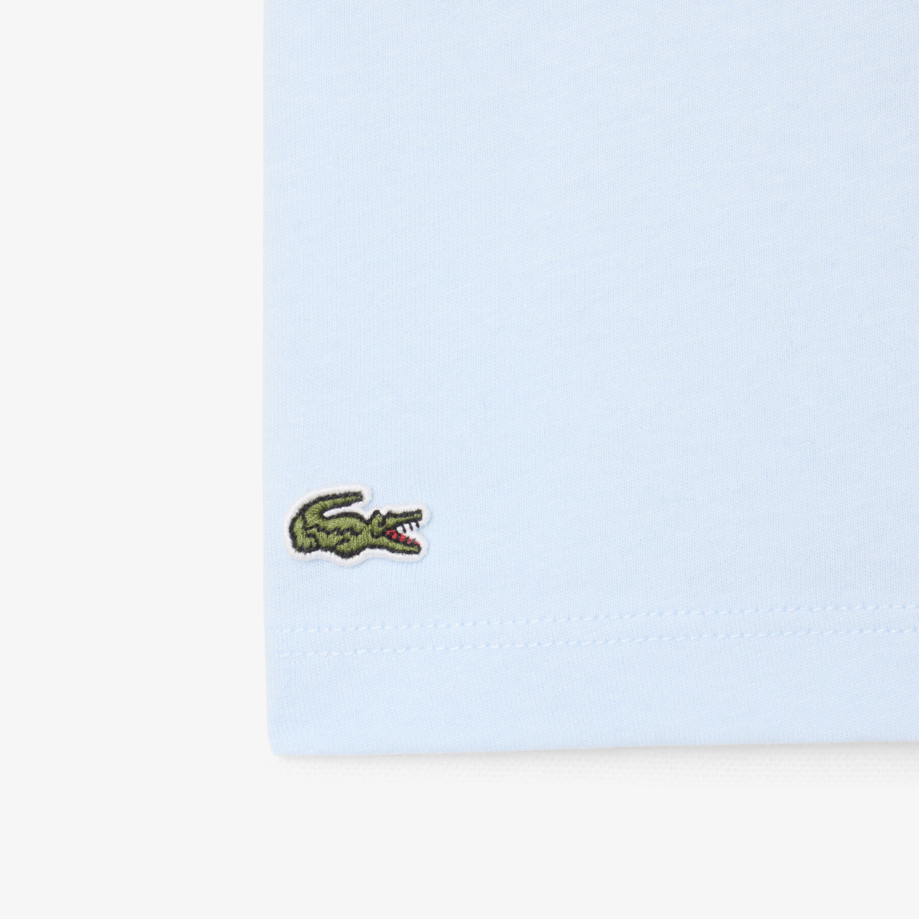 Crocodile Embroidery Cotton T-shirt lacoste crocodile embroidery cotton t shirt