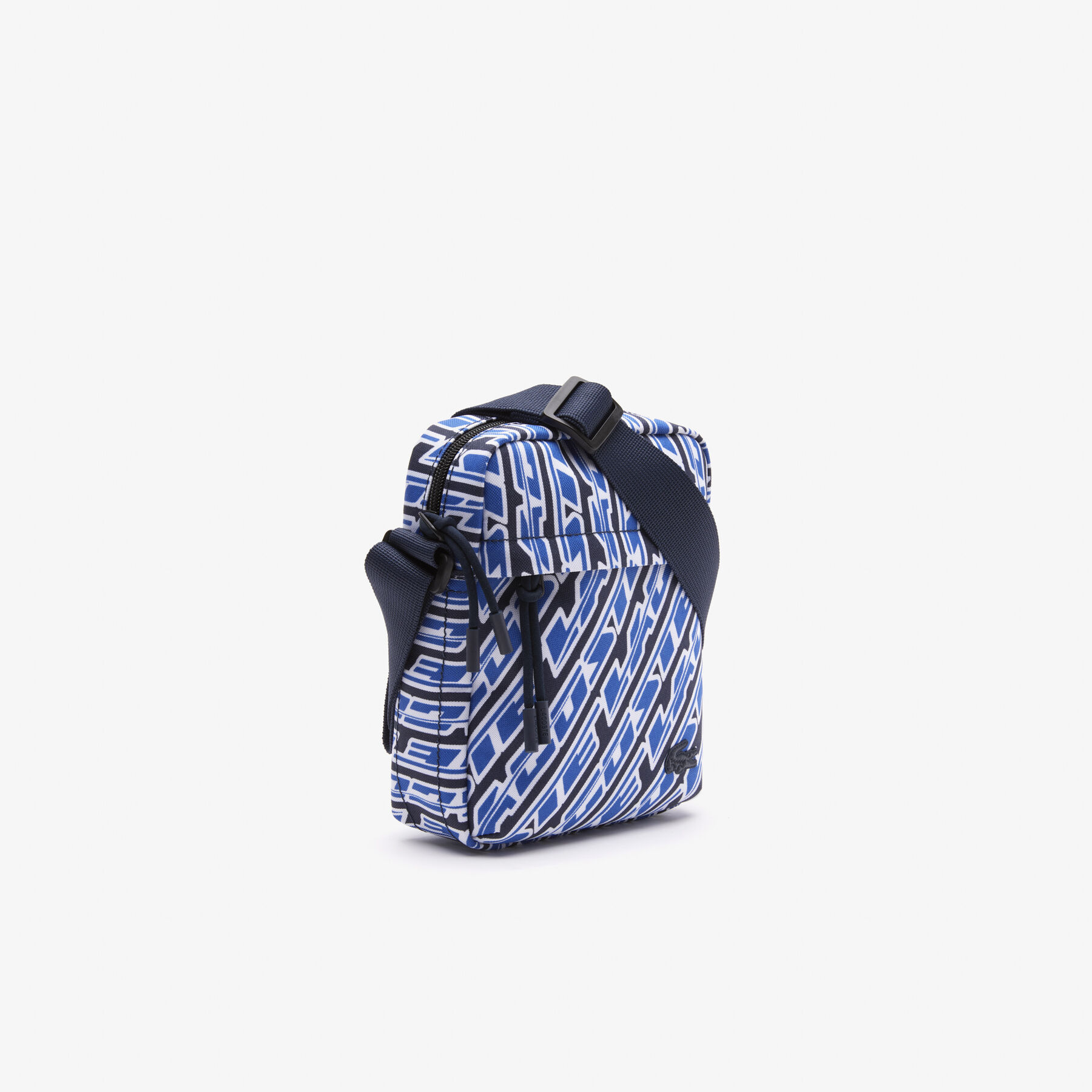 Men’s Lacoste Neocroc Logo Print Vertical Messenger Bag men s lacoste neocroc logo print vertical messenger bag