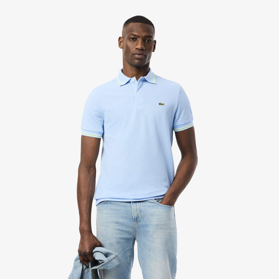 Regular Fit Trim Accent L.12.12 Polo Shirt