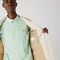 lacoste men s straight fit cotton and linen blend blazer