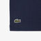 lacoste crocodile print cotton t shirt