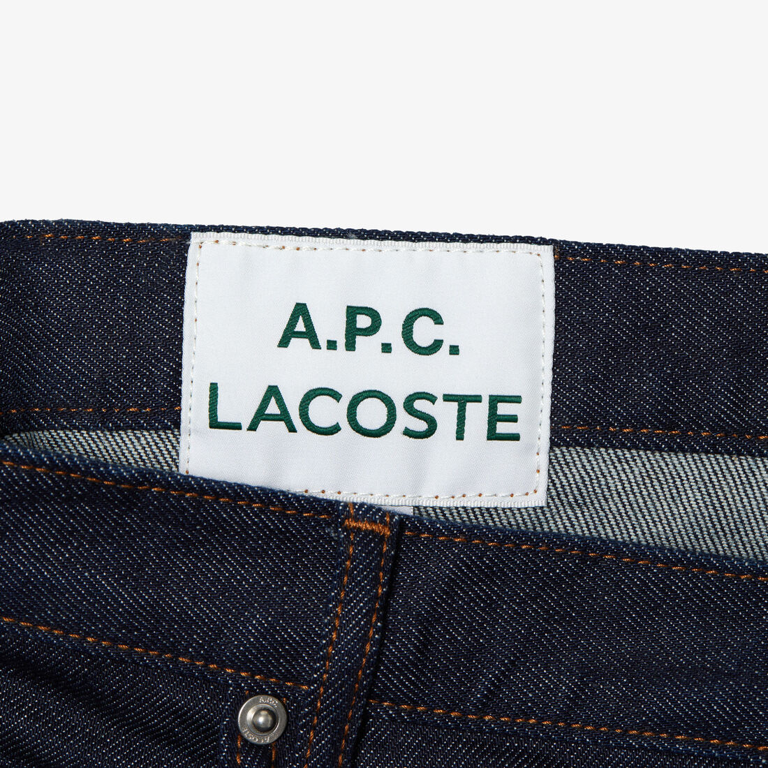 Unisex Lacoste x A.P.C. Low-Cut Jeans Unisex Lacoste x A.P.C. Low-Cut Jeans