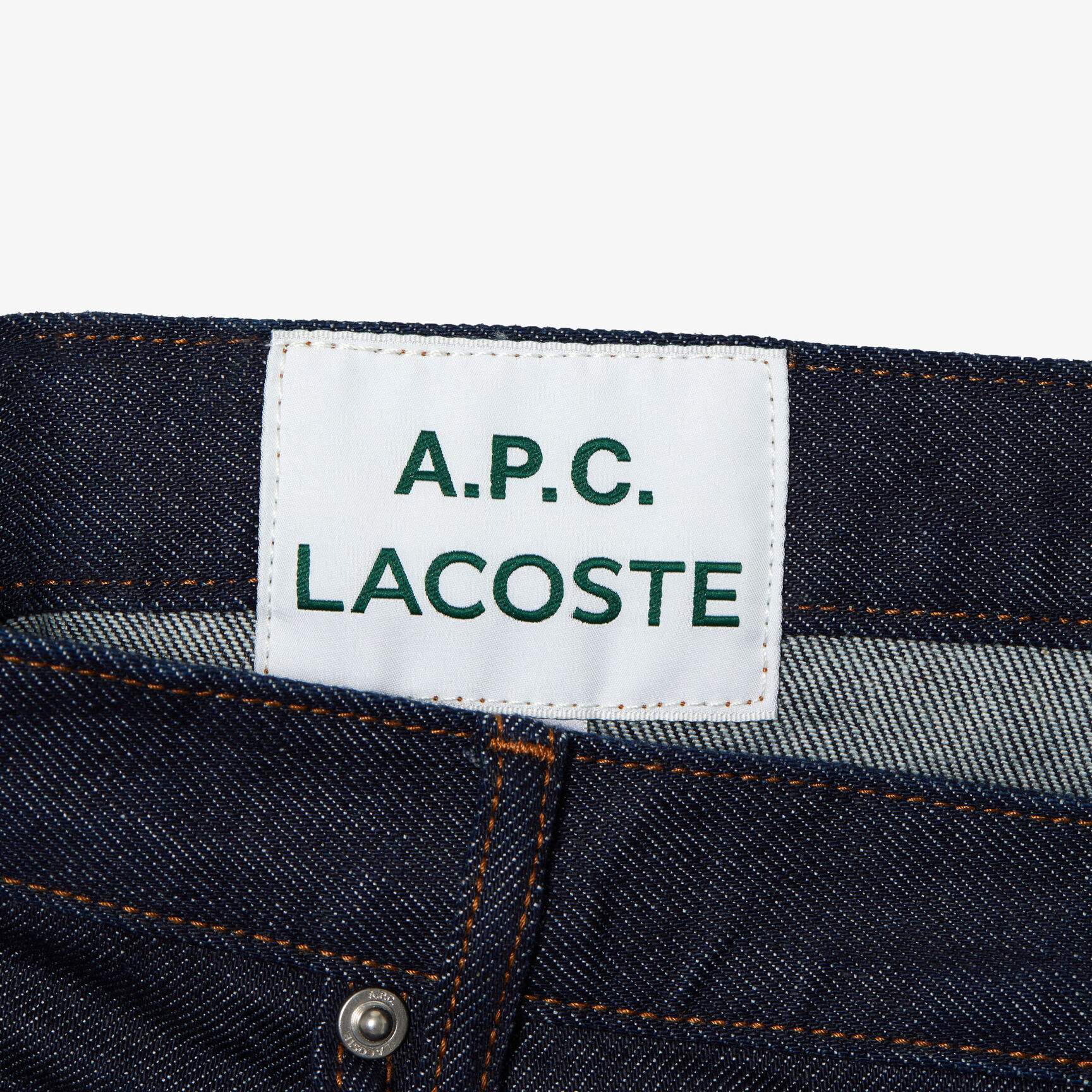 Unisex Lacoste x A.P.C. Low-Cut Jeans Unisex Lacoste x A.P.C. Low-Cut Jeans
