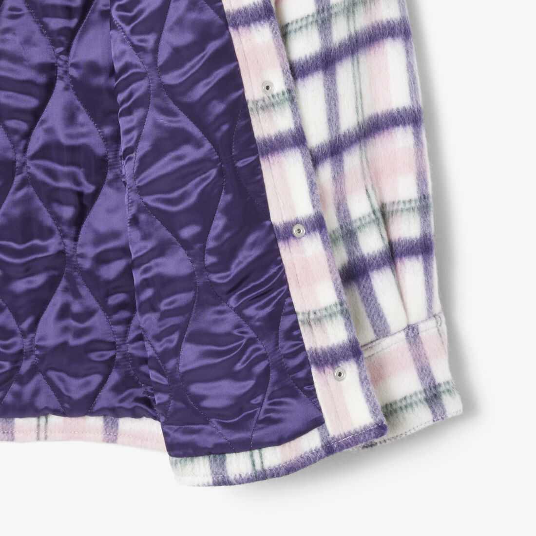 Oversized Quilted Wool Overshirt Oversized Quilted Wool Overshirt