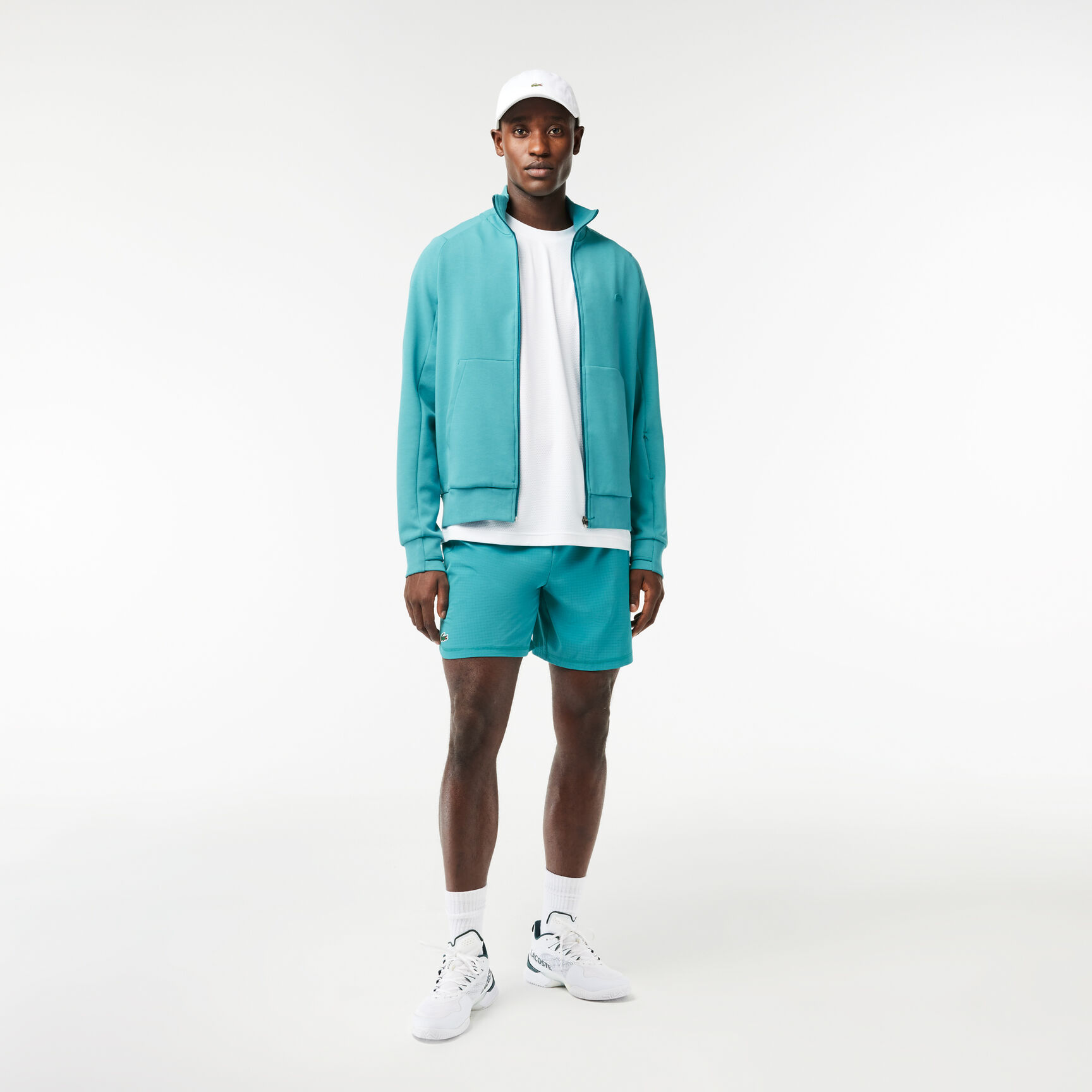 سويت شيرت لاكوست قطن عضوي ناعم للرجال