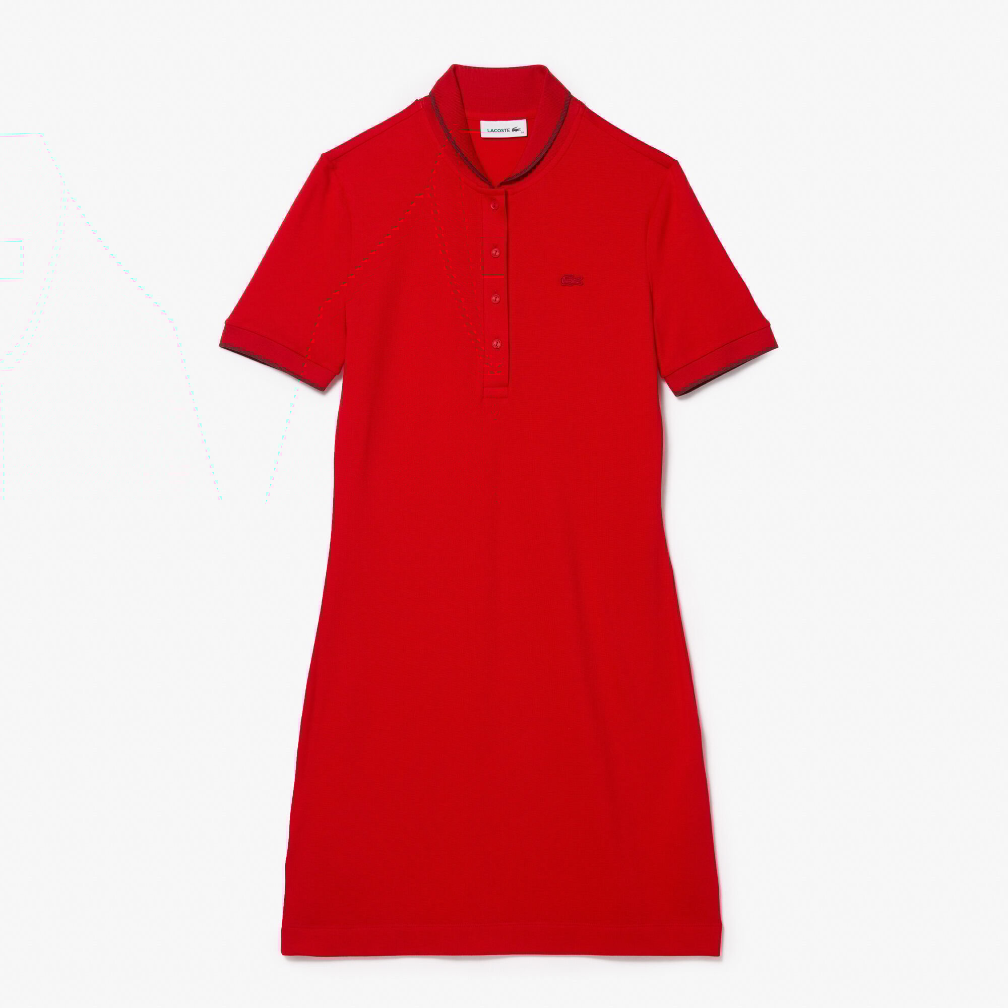 Lacoste striped polo dress best sale