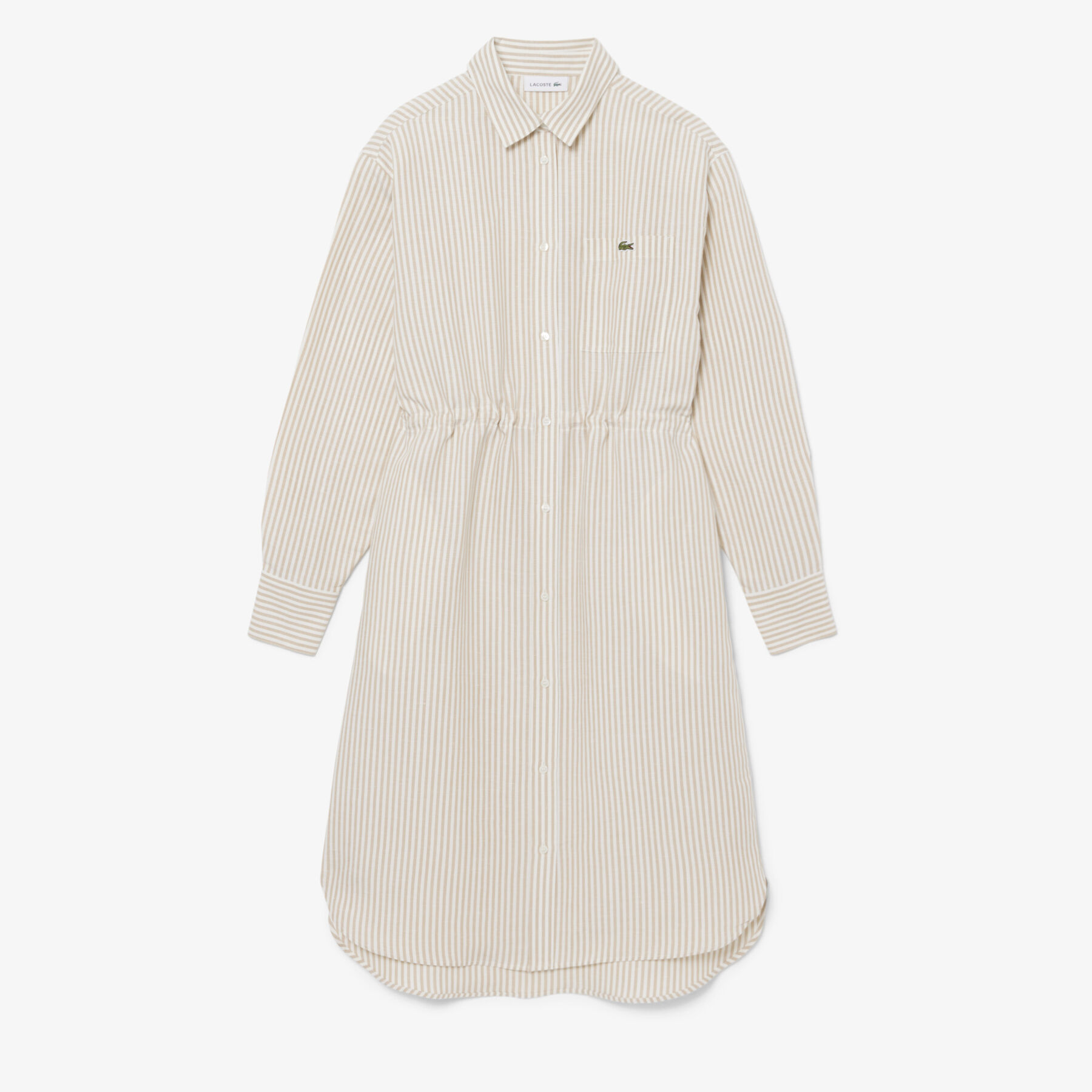 Oversized Linen Blend Shirt Dress Oversized Linen Blend Shirt Dress