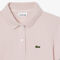 lacoste scalloped collar pique polo shirt