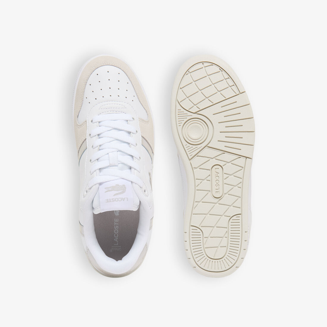 lacoste women s t clip set leather sneakers