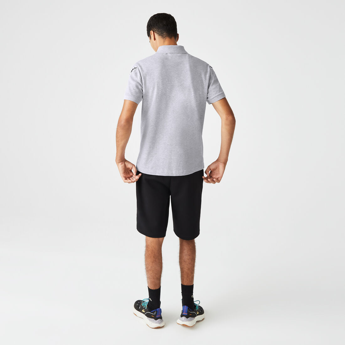 Men's Lacoste Regular Fit Stretch Mini Piqué Polo Shirt Men's Lacoste Regular Fit Stretch Mini Piqué Polo Shirt