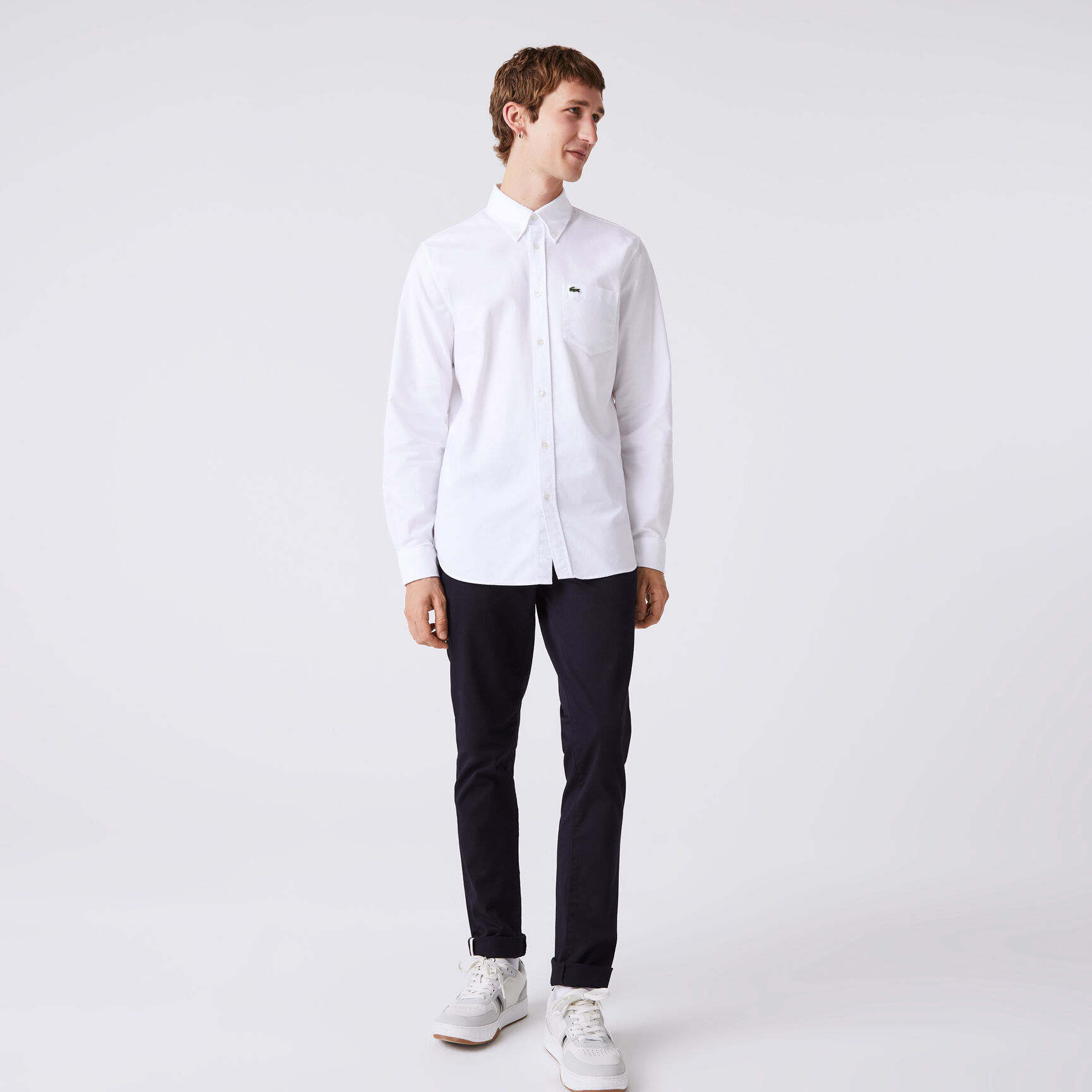 Men's Regular Fit Oxford Cotton Shirt