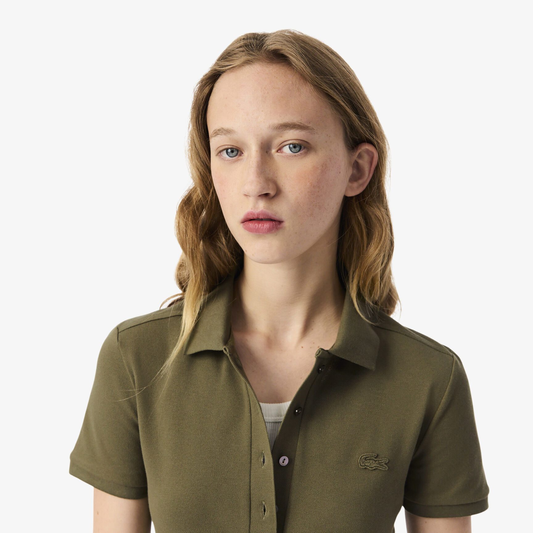 L.12.D Slim Fit Stretch Petit Pique Polo Shirt