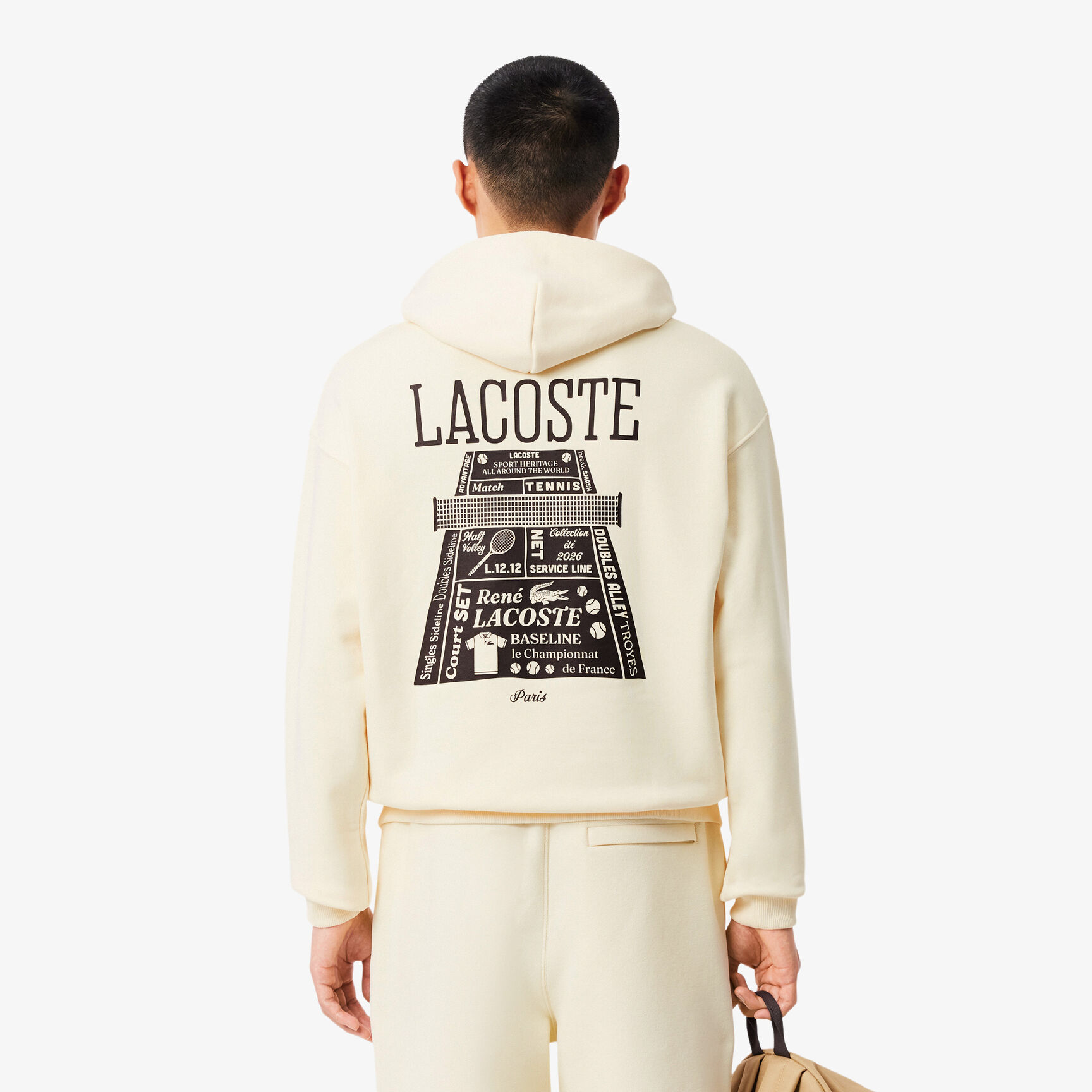 Loose Fit Printed Hoodie