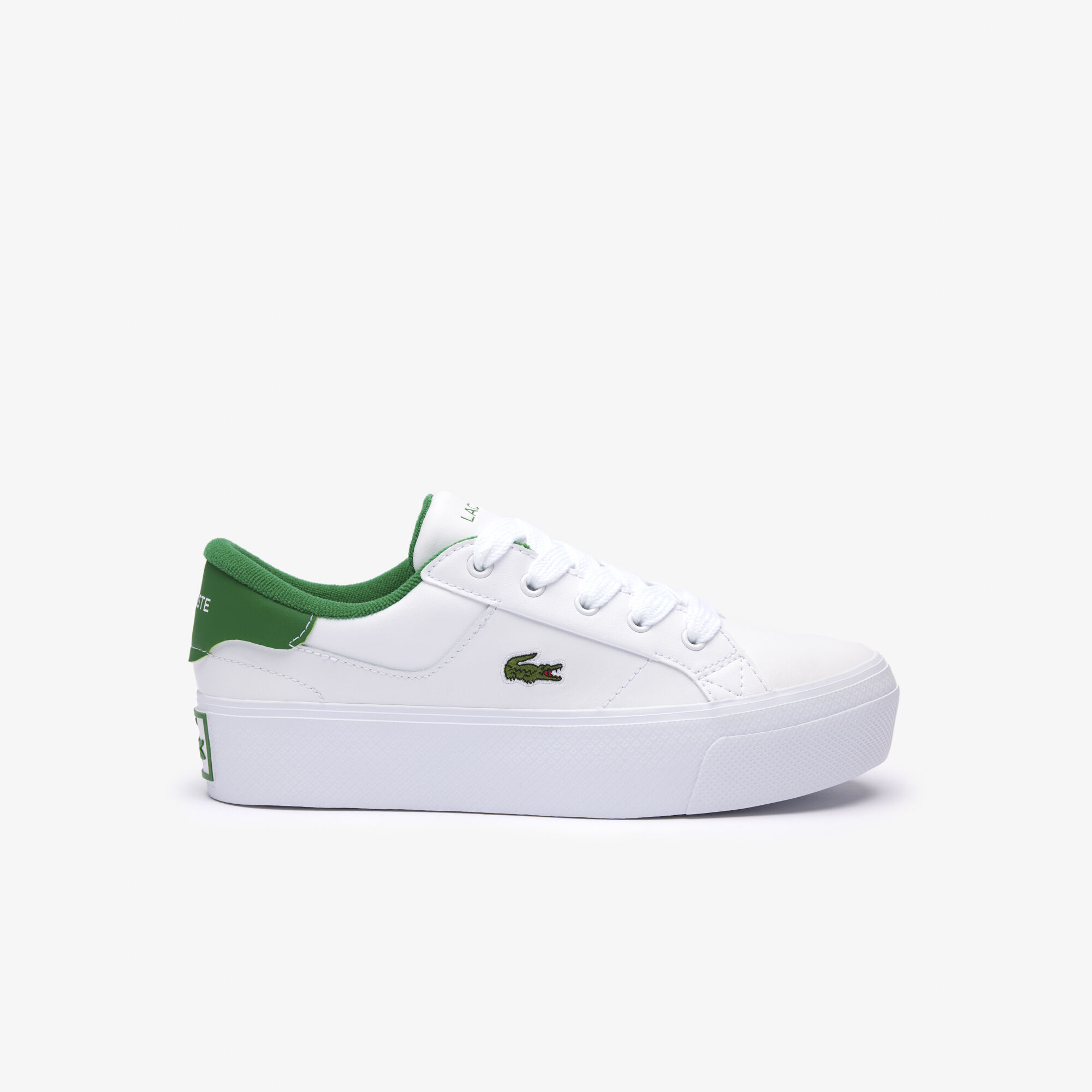 Buy Women s Ziane Platform Leather Trainers Lacoste QA