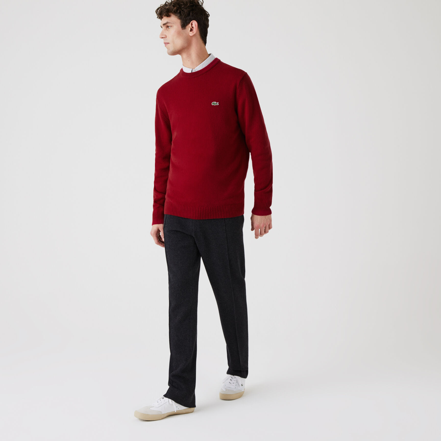 Men's Crew Neck Wool Sweater