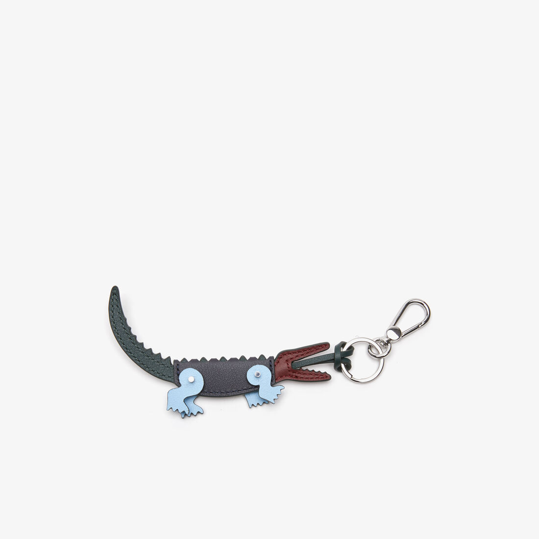 Men's Lacoste Holiday Color-Block Crocodile Key Ring
