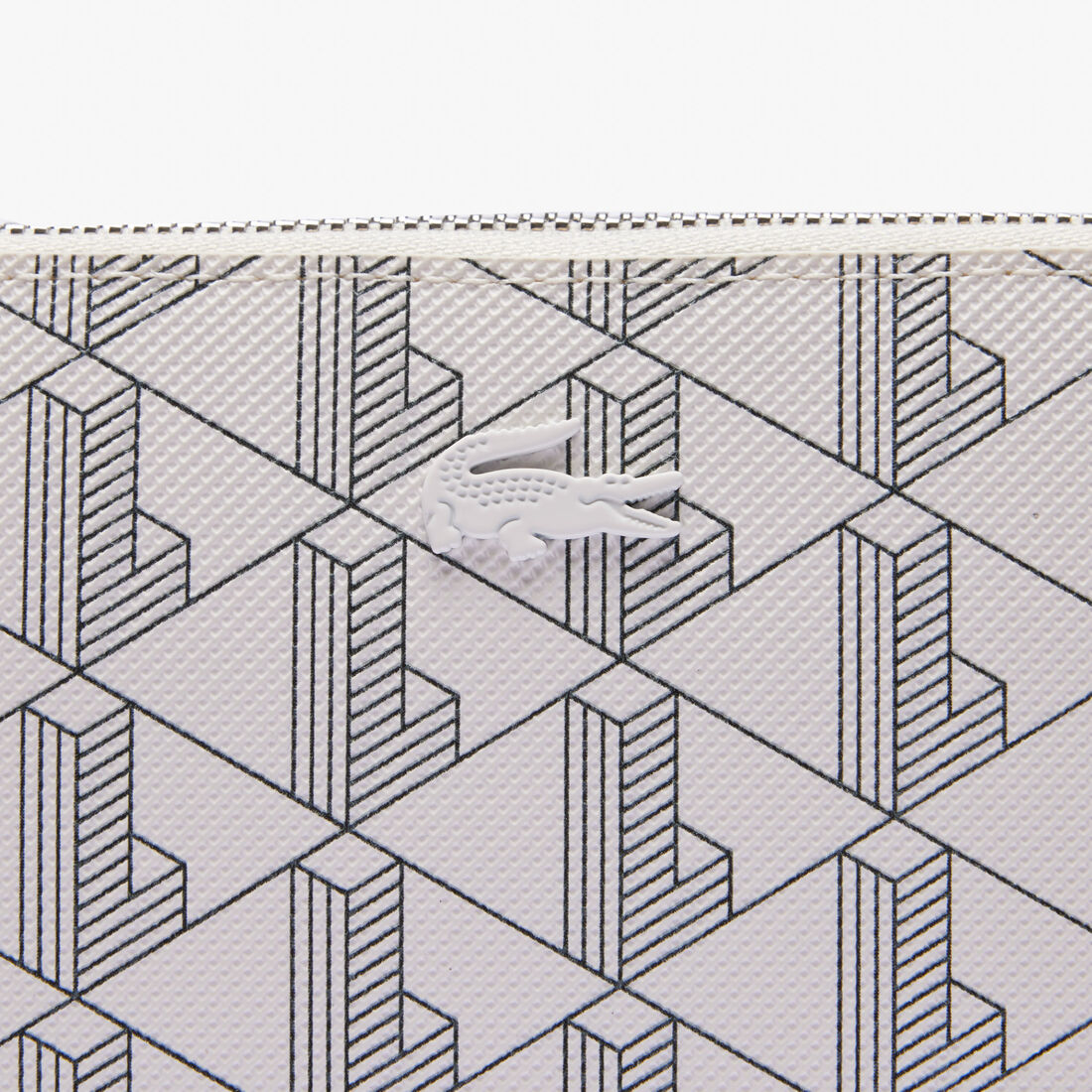 Women's Lacoste Monogram Print Zip Wallet Women's Lacoste Monogram Print Zip Wallet