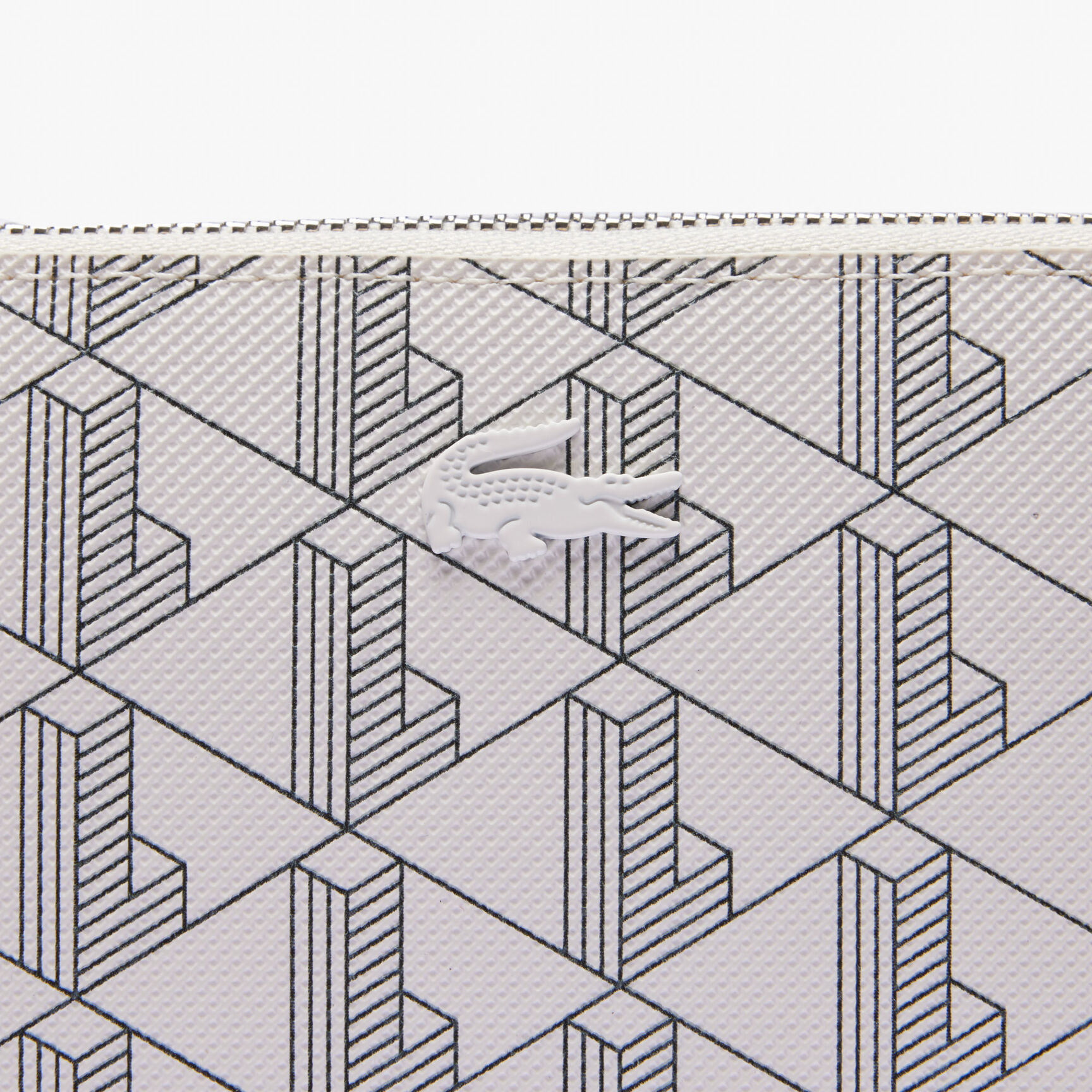 Women's Lacoste Monogram Print Zip Wallet Women's Lacoste Monogram Print Zip Wallet