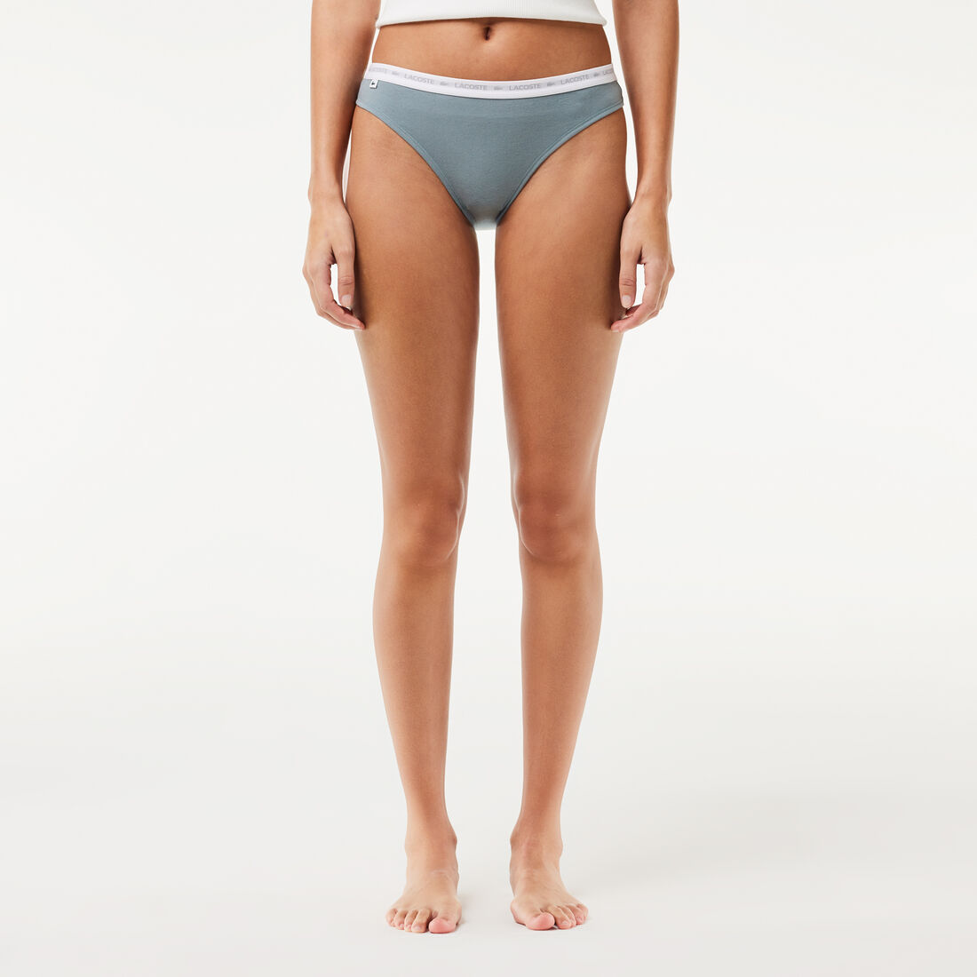 طقم ثونغ قطن مطاطي بتصميم رفيع ، 3 قطع طقم ثونغ قطن مطاطي بتصميم رفيع ، 3 قطع