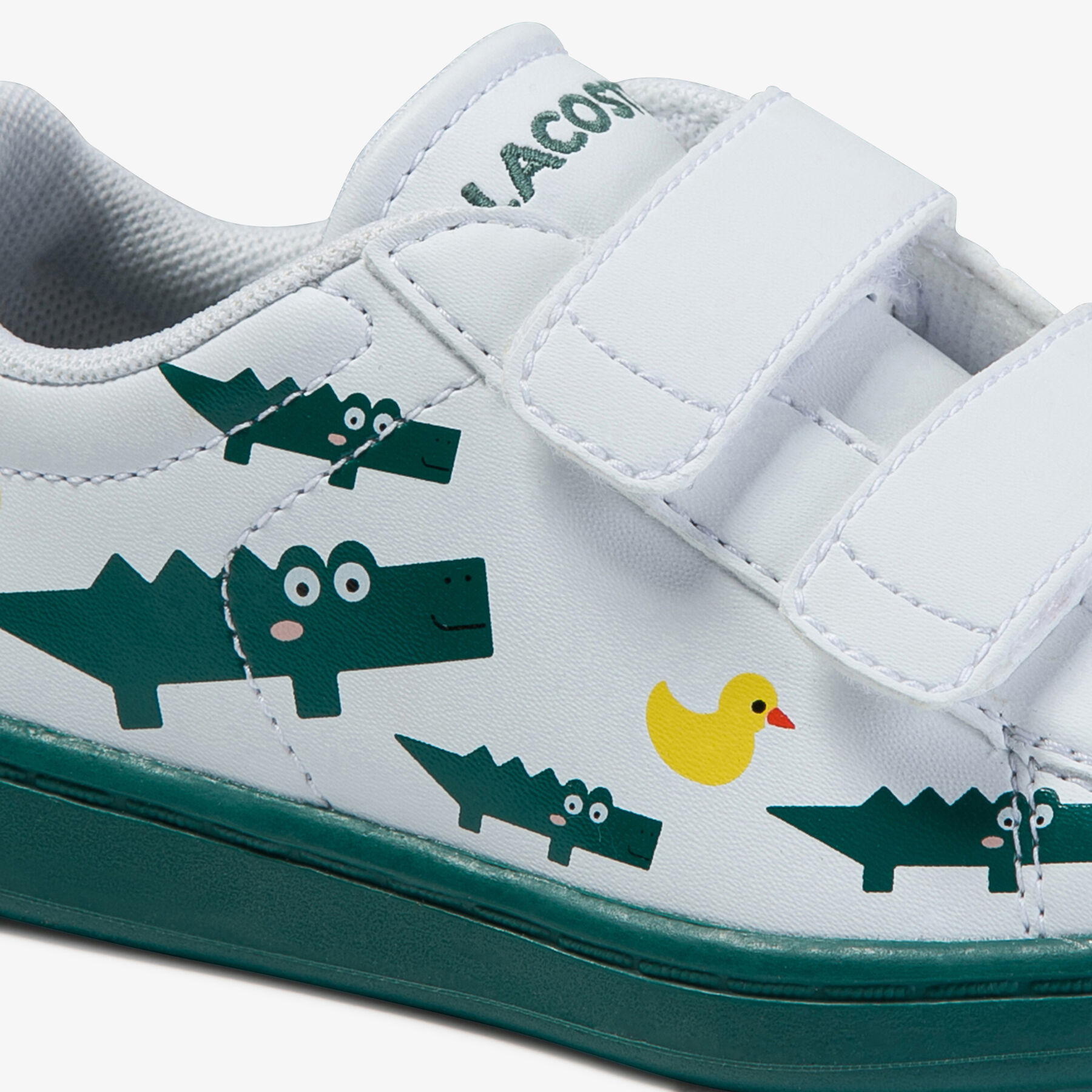 Infants' Carnaby Evo Print Synthetic Sneakers lacoste infants carnaby evo print synthetic sneakers
