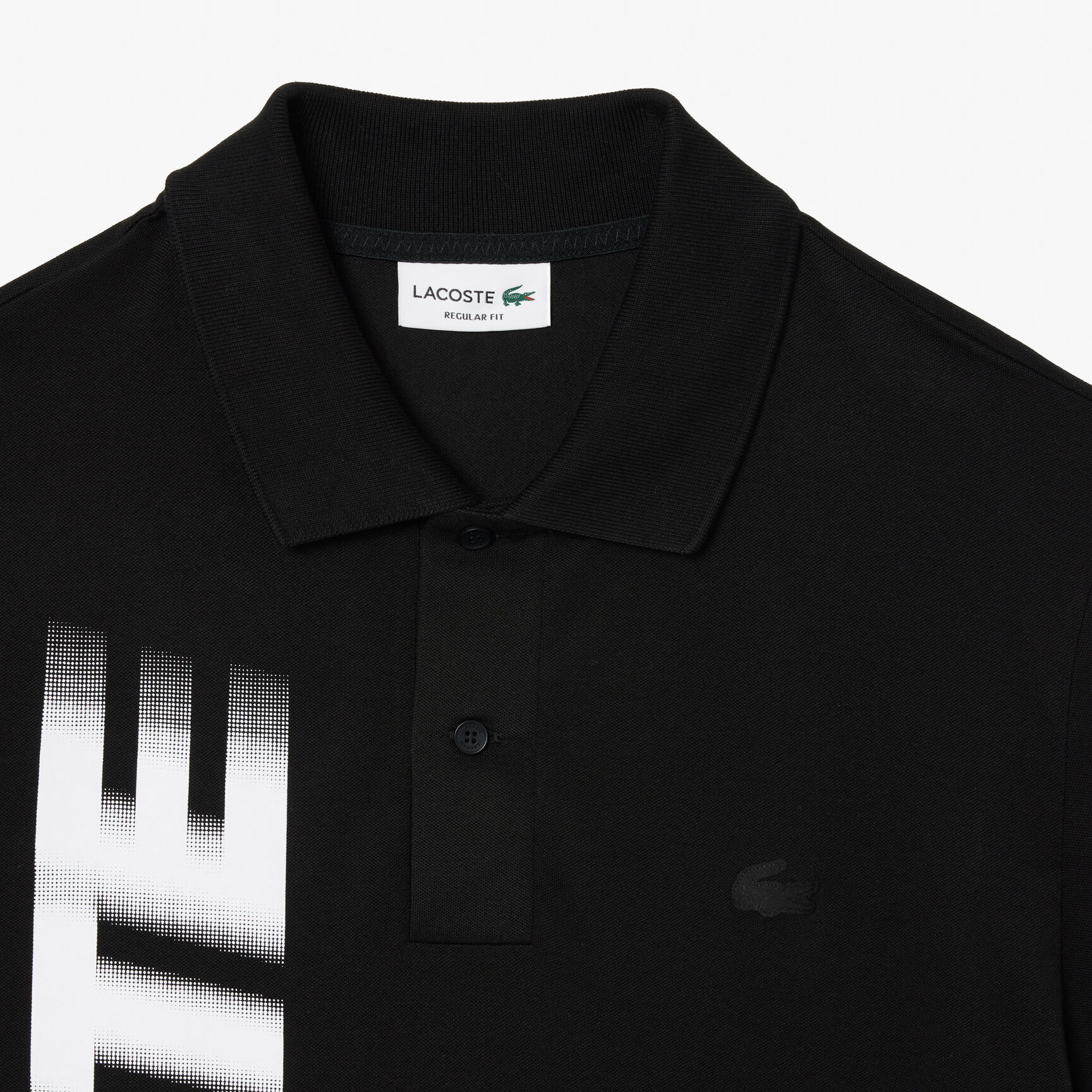 Regular Fit Lacoste Movement Printed Polo Shirt 