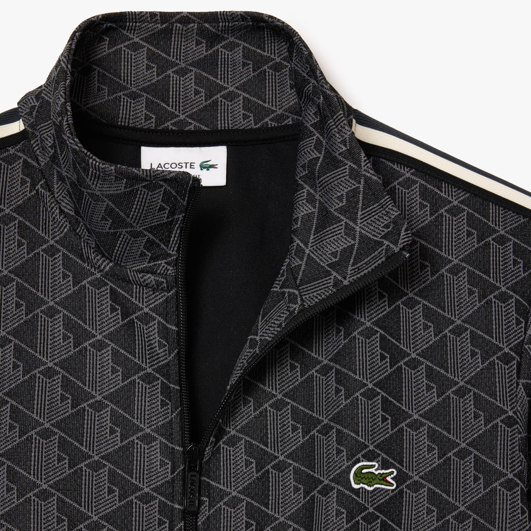 Paris Zip-Up Jacquard Track Jacket