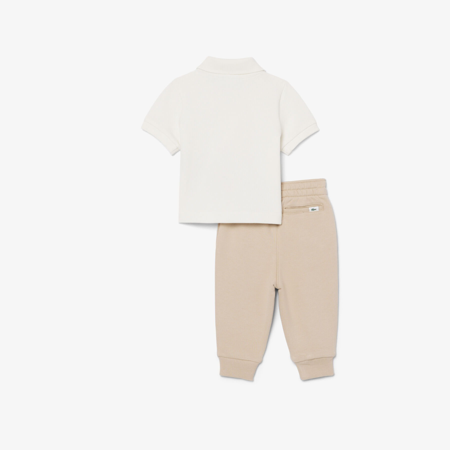lacoste newborn petit pique polo set