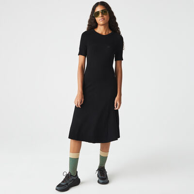 Women's Lacoste Knit Details Dress