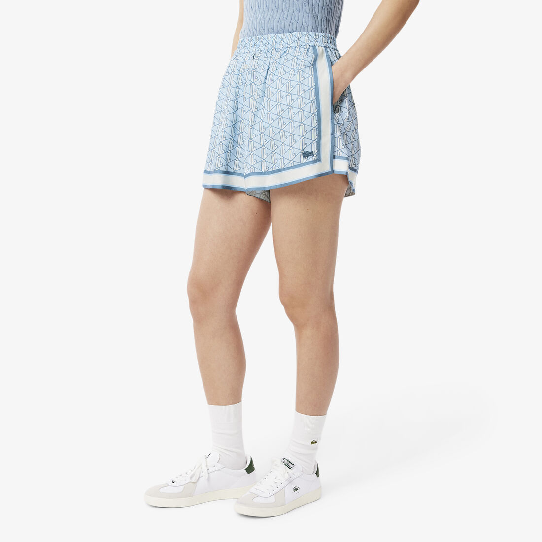 Fluid Monogram Print Shorts Fluid Monogram Print Shorts