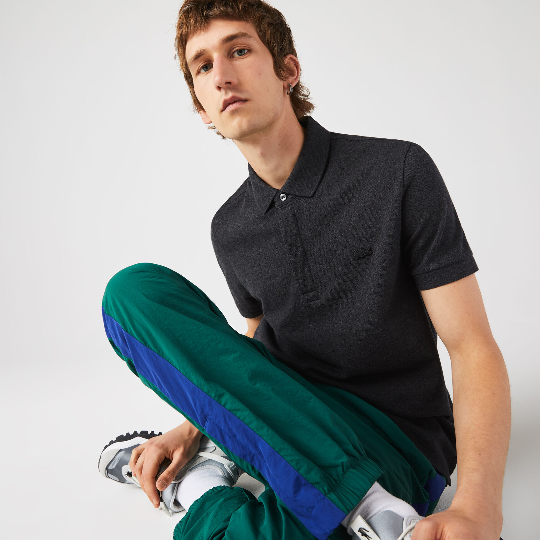 قميص بولو بيكيه باريسي بقصة عادية