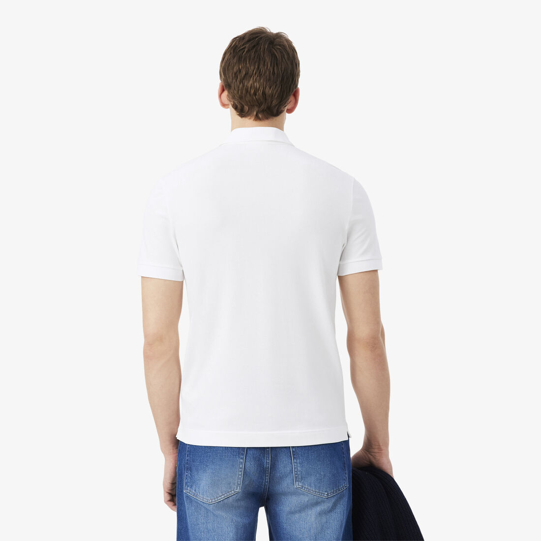 lacoste regular fit paris stretch pique polo shirt