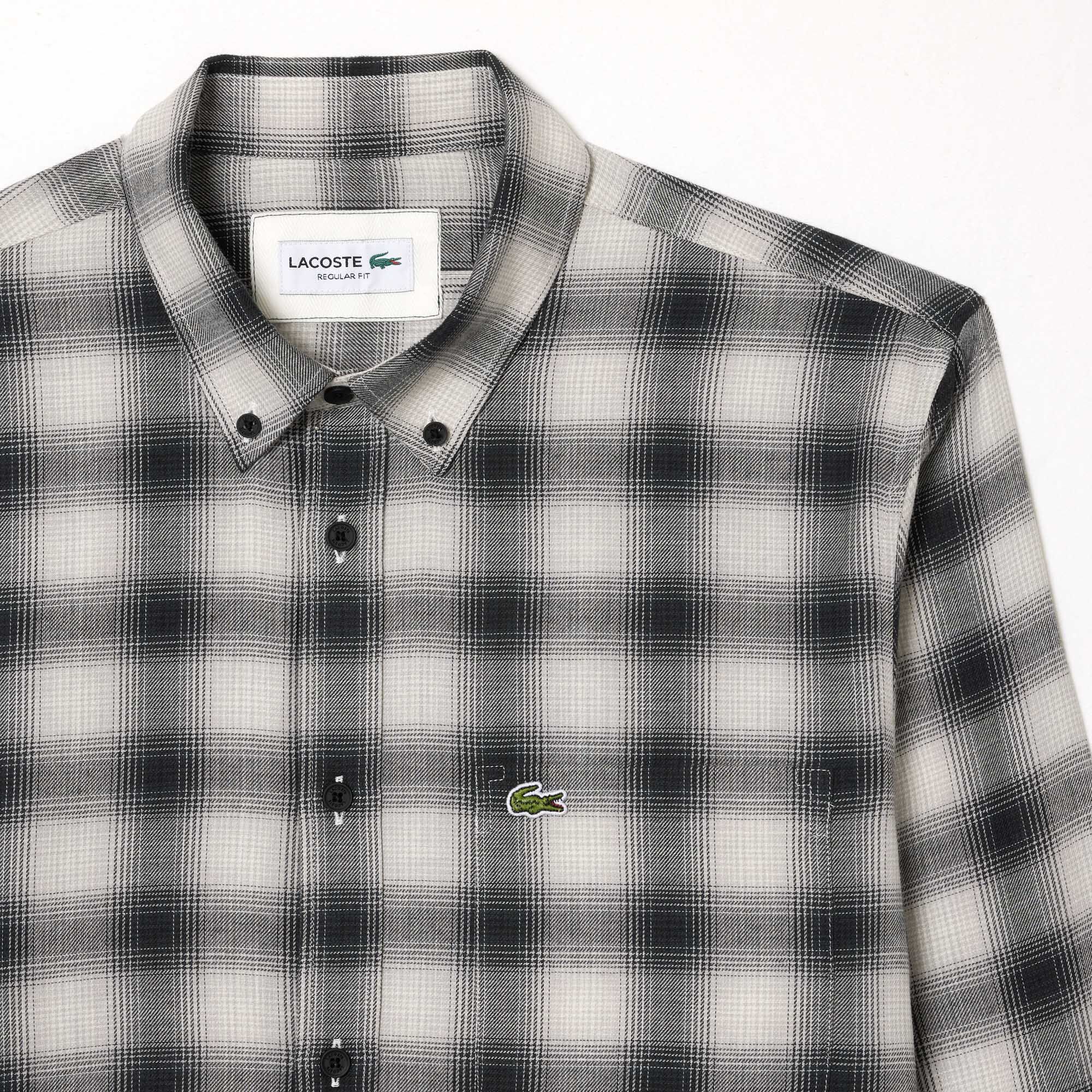 Lacoste flannel shirt shop