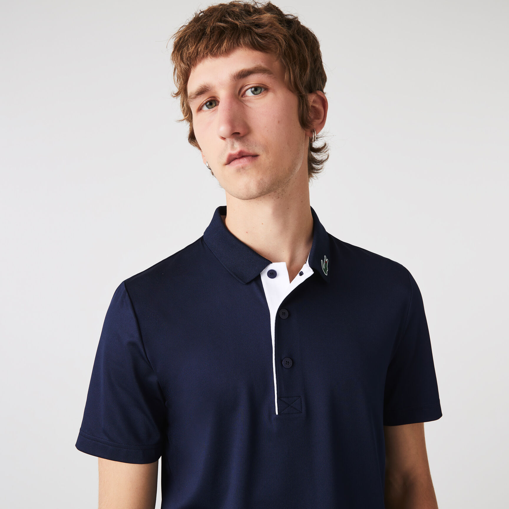 Men's Lacoste SPORT Jersey Golf Polo