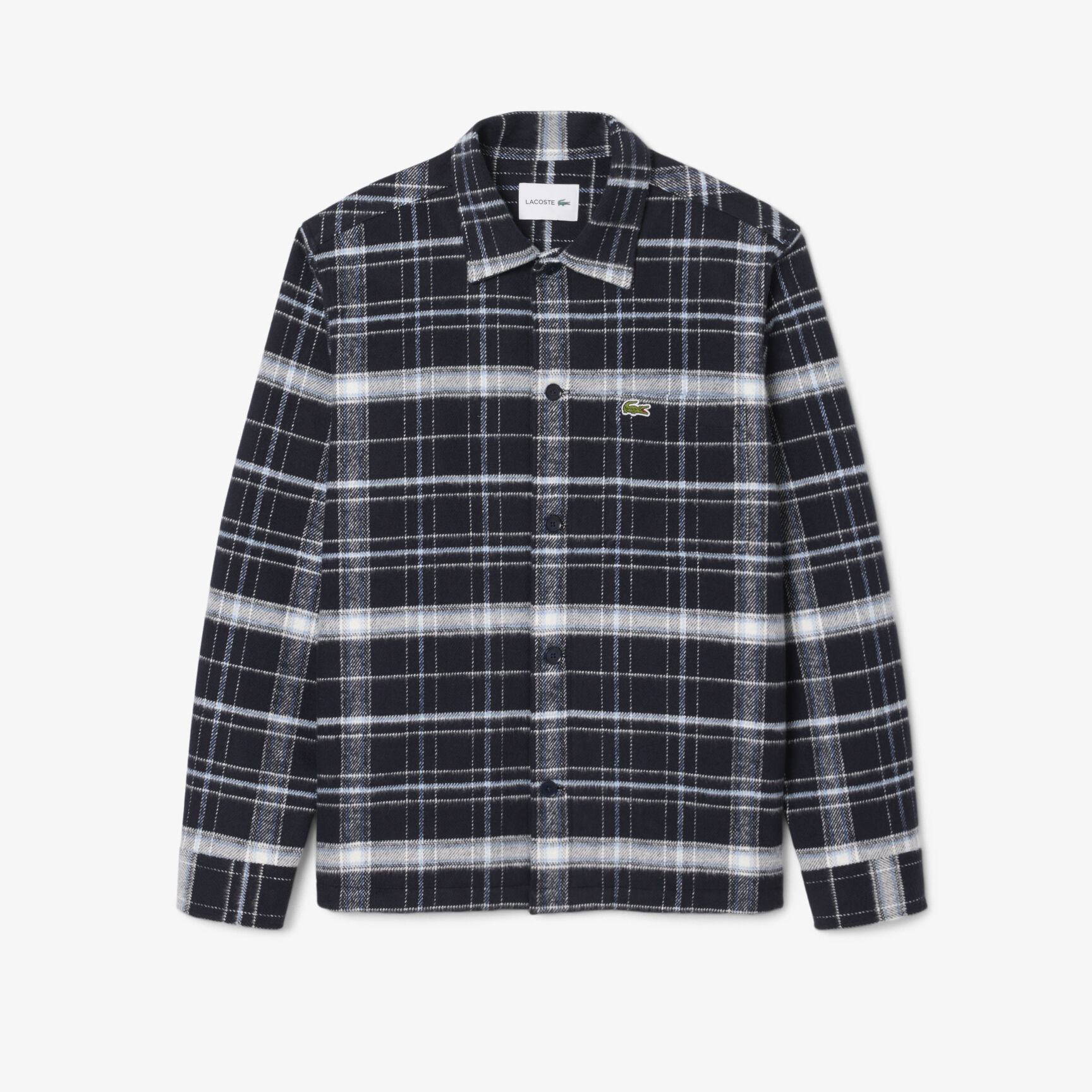 Cotton Plaid Overshirt